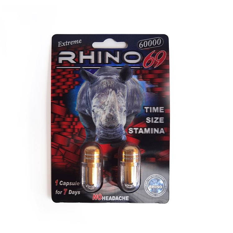 Rhino 69 60000 Pills Extreme Male Enhancement Capsules Wholesale OEM Supplier