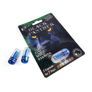 OEM Fast-Acting Black Panther Male Enhancement Pills Blister Card
