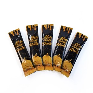 Bulk Male Energy Honey Sachets OEM Factory 15g Strip Pack Supplier