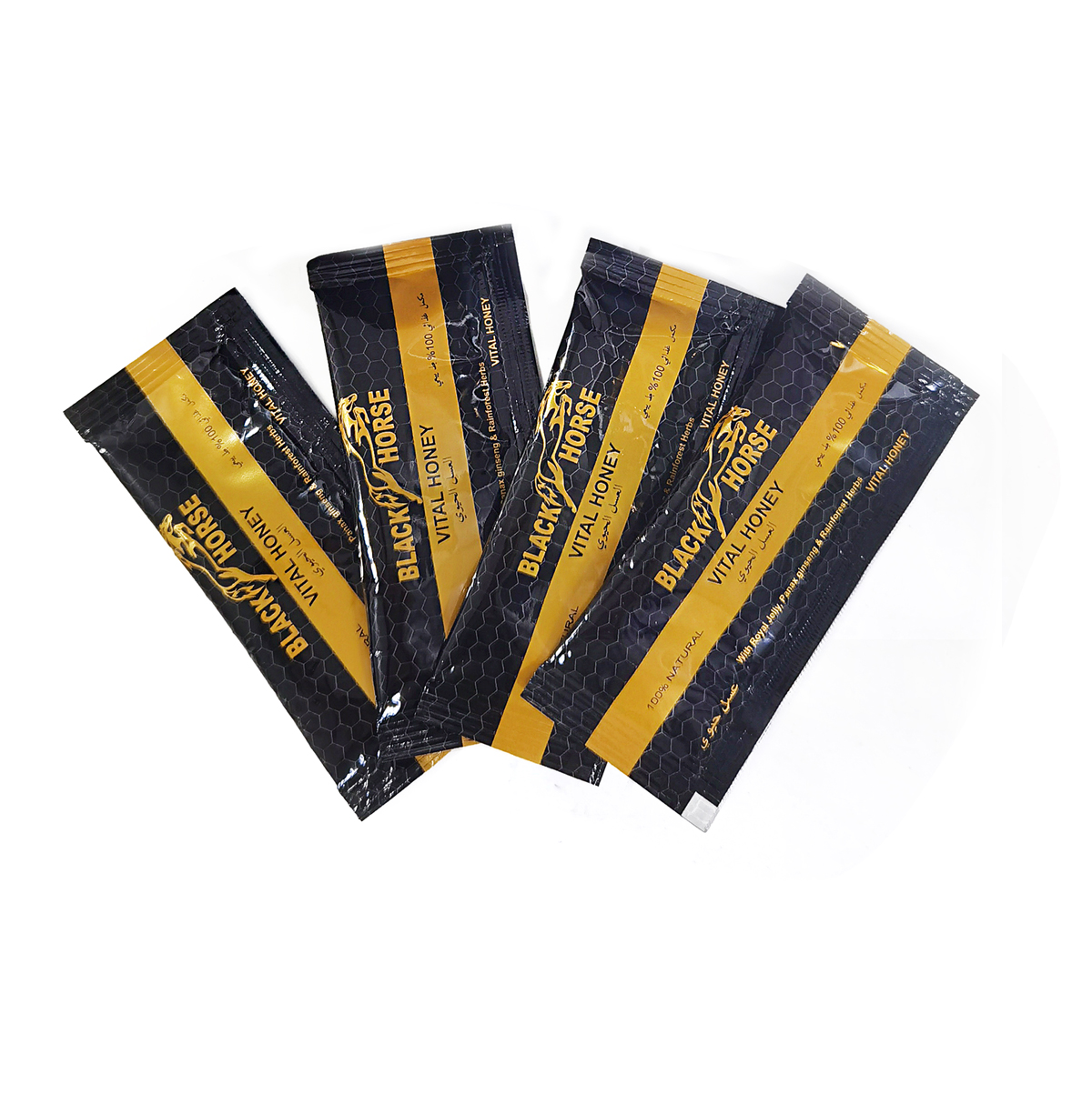 Thai Black Horse Vitality Honey Loose Sachets Bulk Wholesale