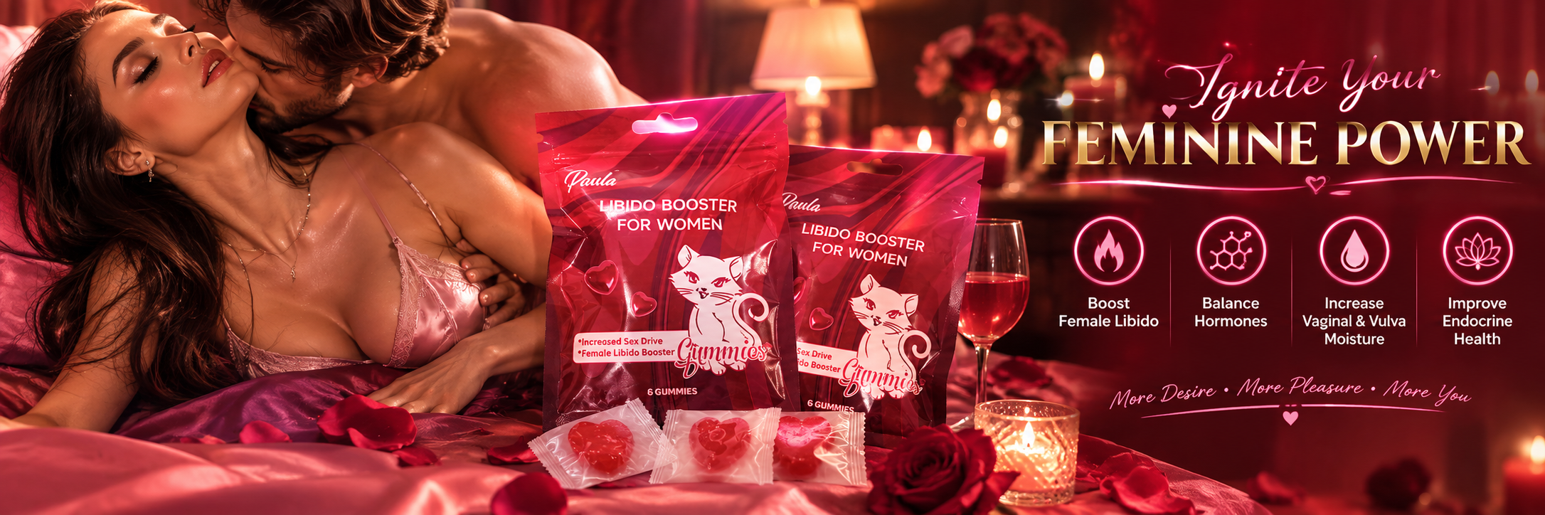 Female Sensual Enhancement Gummies