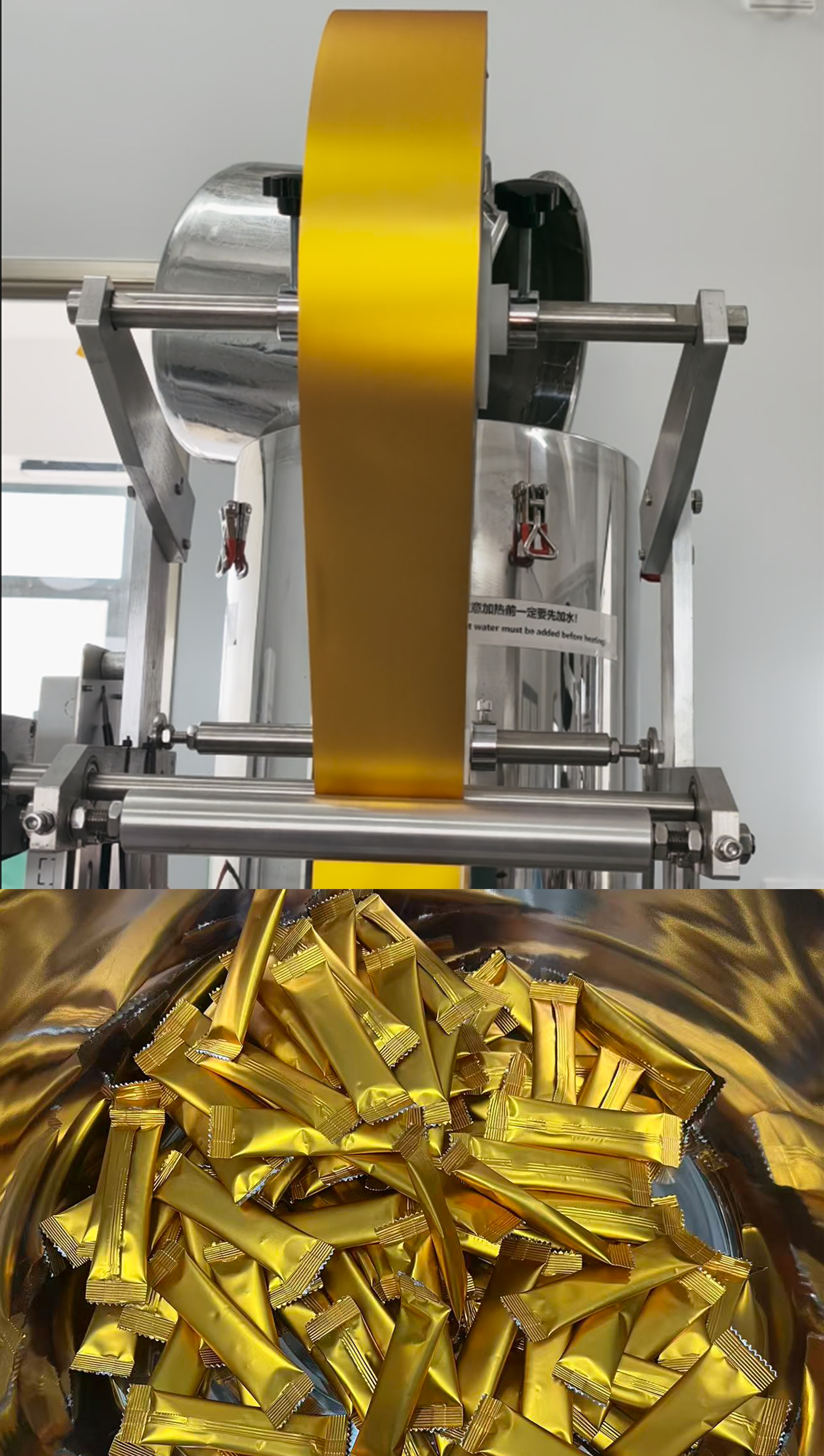 Gold Foil Male Honey Sachet