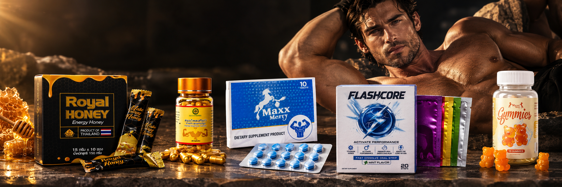 private label male sex honey and gummies low MOQ wholesale