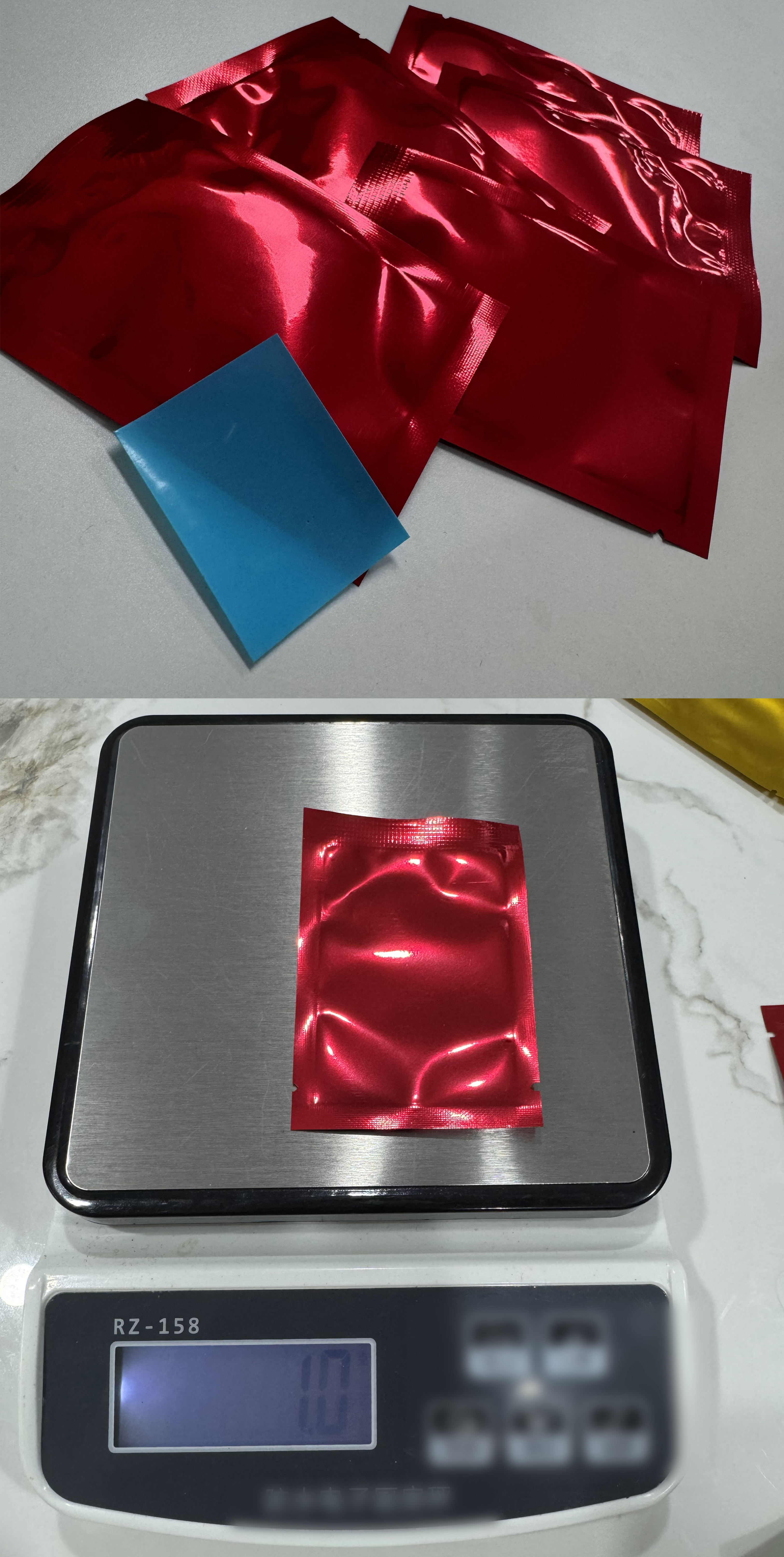 red Fast Dissolving Oral Mint Strips