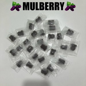 Mulberry Flavor Thai Herbal Male Enhancement Gummies For Male Boost Male Sex Performance.